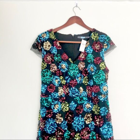 Anthropologie Eva Franco Sequined Midi Dress Size 8 NWT - Picture 10 of 15